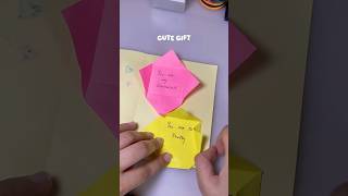 Easy 1 minute gift card for friendanartistry diy giftideas [upl. by Aicnom]