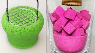 1 Hour ASMR Kinetic Sand Carving For Sleep of You  Relaxing Sounds Corte de jabón [upl. by Ephrayim993]