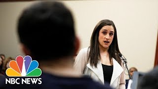 Team USA Gymnasts Testify Before Congress About Larry Nassar Abuse  NBC News [upl. by Kcirrag]