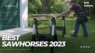 Best Sawhorses 2023 🪚💪 TOP 5 Best Folding Sawhorse  2023 Buyers Guide [upl. by Otila]