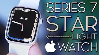 Starlight Apple Watch Series 7 Unboxing amp First Impressions [upl. by Atekihc236]