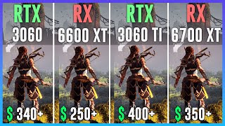 RTX 3060 vs RX 6600 XT vs RTX 3060 TI vs RX 6700 XT  Test in 12 Games [upl. by Buffum820]