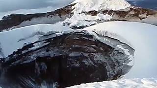 Volcano Cotopaxi Crater Ecuador [upl. by Nightingale]