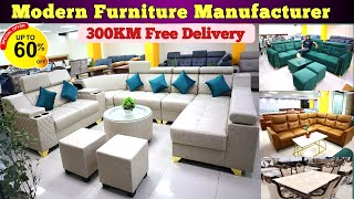 Teakwood Furniture Manufacturer In Hyderabad  300KM Free Delivery  Trending Sofa amp Dining Table [upl. by Andert]