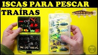 Iscas Frog para Pescar Traíras e Estojo de Pesca Pescas e Dicas [upl. by Seaton345]