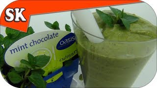 MINT CHOC CHIP SMOOTHIE  Low Fat Healthy Smoothie  Smoothie Tuesday 036 [upl. by Ermey618]