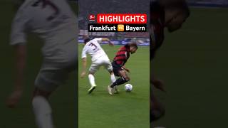 HIGHLIGHTS ⚽️ Historic WIN against Bayern • Frankfurt 🆚 FC Bayern [upl. by Einiffit]