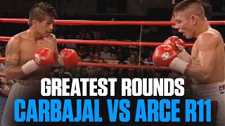 The Unbelievable Action Of Michael Carbajal Vs Jorge Arce  GREATEST ROUNDS [upl. by Tome]