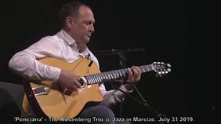 Poinciana  The Rosenberg Trio  Jazz in Marciac July 31 2019 [upl. by Debbra]