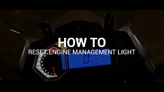 How to reset Engine Management light on Sinnis Motorcycles and Scooters [upl. by Nanyk]