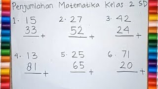 BELAJAR PENJUMLAHAN MATEMATIKA KELAS 2 SD [upl. by Raamaj]