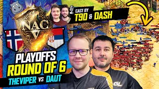 NAC 5  TheViper vs DauT  Round of 6 with T90 amp Dash [upl. by Jablon]