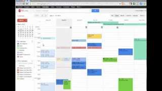 Sharing your Google Calendar [upl. by Noeled727]