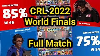 Mohamed Light vs SK Morten  CRL World Finals 2022 [upl. by Barrus]