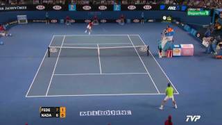 Nadal vs Federer  SF  Highlights Australian Open 2012 HD [upl. by Vani718]