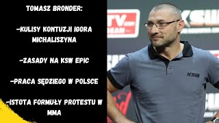 Tomasz Bronder quotMy staramy się martwić tym czy zrobiliśmy błąd a nie tym co piszą w interneciequot [upl. by Adroj]