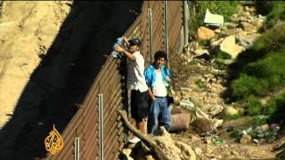 Migrant families divided at Mexican border [upl. by Peggy489]