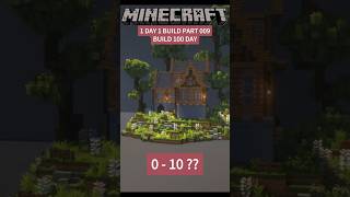 EP9 1DAY 1HOUSE minecraft minecrafttutorial minecraftbuilding minecrafttimelapse [upl. by Paderna66]