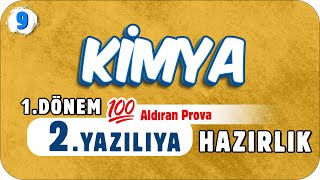 9Sınıf Kimya 1Dönem 2Yazılıya Hazırlık 📑 2023 [upl. by Kcin]