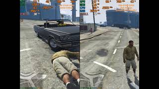 GTA5 on GT430 1GB DDR3 VGA Normal Settings vs High Settings [upl. by Midge]