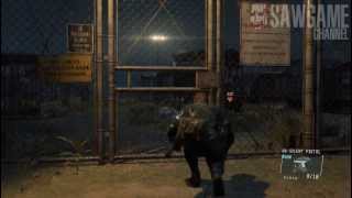 潛龍諜影5：原爆點 全XOF臂章位置攻略 Metal Gear Solid V Ground Zeroes All XOF Unit Patch Locations [upl. by Chaworth]