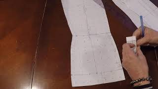 Pattern Drafting a Welt Pocket for Princess Seam Jacket [upl. by Oiraved]