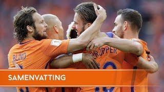 Highlights Nederland  Bulgarije 392017 [upl. by Barde]