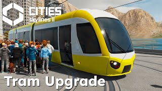 How to Create Tram Networks amp Streetcar Suburbs in Cities Skylines 2 2023   UBG 6 [upl. by Llerod268]