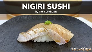 How To Make Nigiri Sushi with The Sushi Man [upl. by Arhna922]