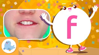 Phonics for Kids 🗣 The f Sound 🦩 Phonics in English 🎪 [upl. by Raasch]