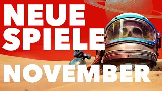 Im November gibts so viele neue Spiele dass drei sogar mit quotRoboquot anfangen  ReleaseVorschau [upl. by Oel]