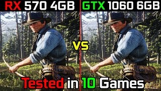 RX 570 vs GTX 1060 6GB  Core i73770  Test in 10 Games  2020 [upl. by Armington81]