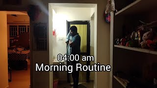 Morning 0400 am ⏰ wakeup motivation  Early morning relaxing vlog with morning routine [upl. by Kinch]