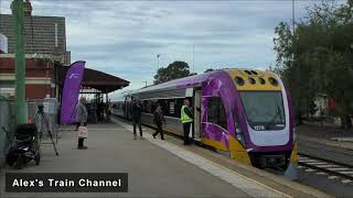 Meet the Vline Vlocity at Bairnsdale Station  3718 [upl. by Sammer]