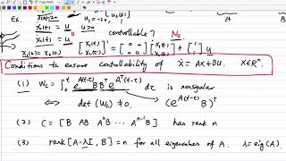 Controllability for LTI [upl. by Nimsay]