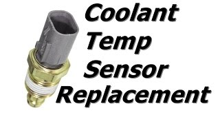 2012 Dodge Ram 57L Hemi  Coolant temperature sensor replacement [upl. by Arakal]