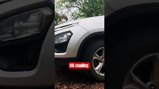 Tata harrier offroading 🥵  shorts [upl. by Ixel]