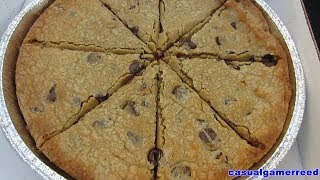 Reed Reviews  Papa Johns Mega Chocolate Chip Cookie [upl. by Aisatsana995]