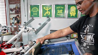 HOW SCREEN PRINTING WORKS AND WHAT YOU NEED TO GET STARTED [upl. by Radec974]