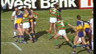 Souths v Parramatta 1986 brawl [upl. by Rivalee540]