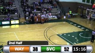 Mens Basketball Waynesburg at Saint Vincent 12214 [upl. by Ssac]