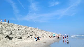 First Wildwood Beach Day of the Year  LIVE [upl. by Jecho262]