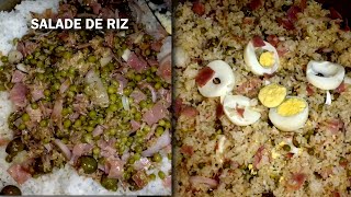 Salade de riz au thon et macédoine à la sauce turque une tuerie [upl. by Hobey157]