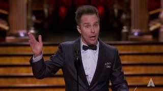 Sam Rockwell wins Best Supporting Actor [upl. by Ennairb]