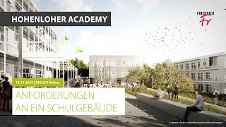 Anforderungen an ein Schulgebäude [upl. by Nylsirhc818]