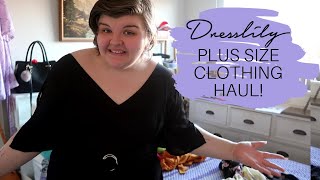 DRESSLILY PLUS SIZE FASHION HAUL TRY ON amp REVIEW  Chloe Benson [upl. by Emilie77]