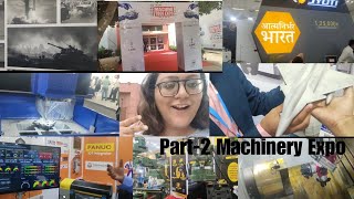 Machine Expo  Machinery Expo Engineering show  Delhi machine tool show 2023  New Expo part2 [upl. by Ahgiela610]