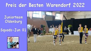 Juniorteam Oldenburg  SquadsJun 01  Preis der Besten Warendorf 2022 [upl. by Chrystal]