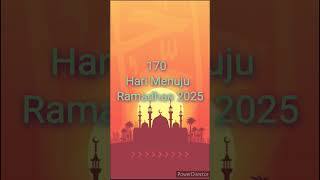 Hitungan Mundur Ramadhan 2025 [upl. by Anwahsak]