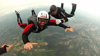 Der Traum vom Fliegen  Anfänger in der AFF Ausbildung bei FSZ Saar  Fallschirmspringen  Skydiving [upl. by Akaenahs]